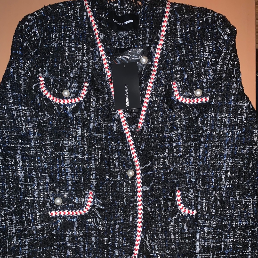 Take My Hand Jacket (blazer) - Blue